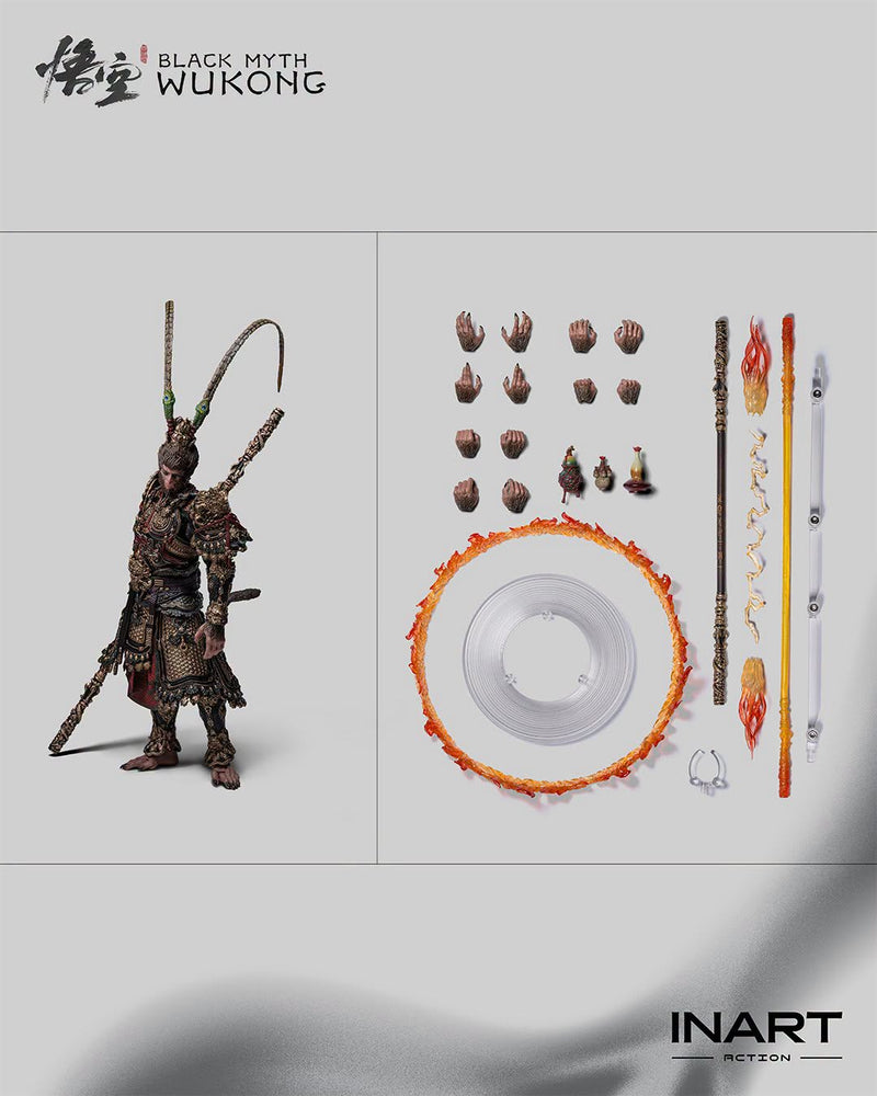 【PRE-ORDER】【ETA Feb 2027】INART Action - Black Myth: Wukong 1/12 Action Figure - Great Sage Armor Set