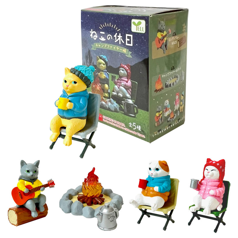 【Limited Stock - Online Only】Cat's Holiday ~Campfire Edition~ Blind Box - 1 PC (10 pcs per Full Set Box)