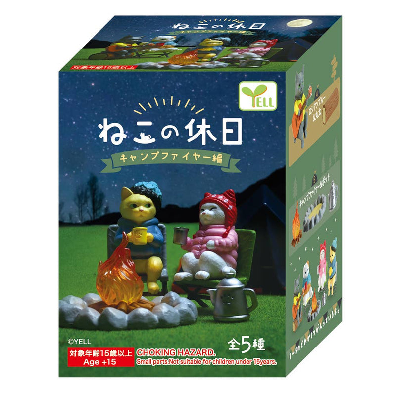 【Limited Stock - Online Only】Cat's Holiday ~Campfire Edition~ Blind Box - 1 PC (10 pcs per Full Set Box)
