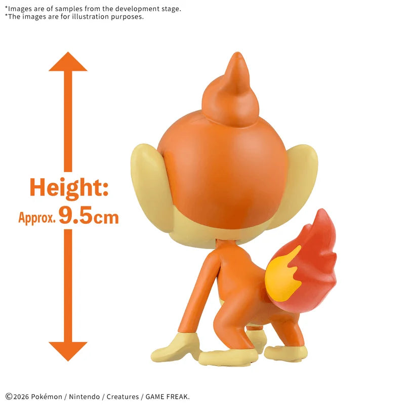 Pokémon Model Kit QUICK!! 29 CHIMCHAR