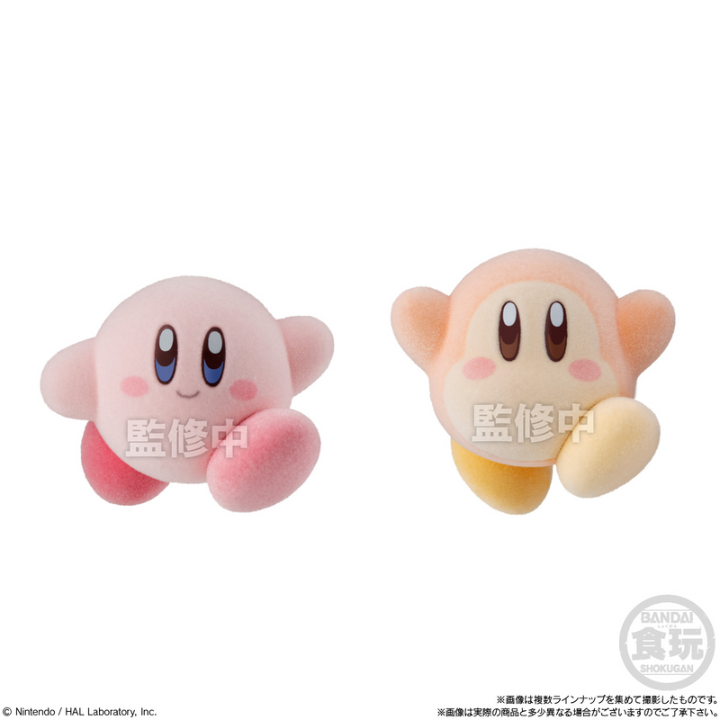 Kirby PuPuPu Flocky Doll, "Kirby" (Full Set Box/8), Bandai Shokugan - 1 PC
