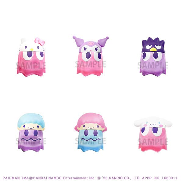 Pac-Man×Sanrio CharactersChibicollect Figure vol.2 Flocky Ver.  - 1 PC (6pcs per Full Set Box)