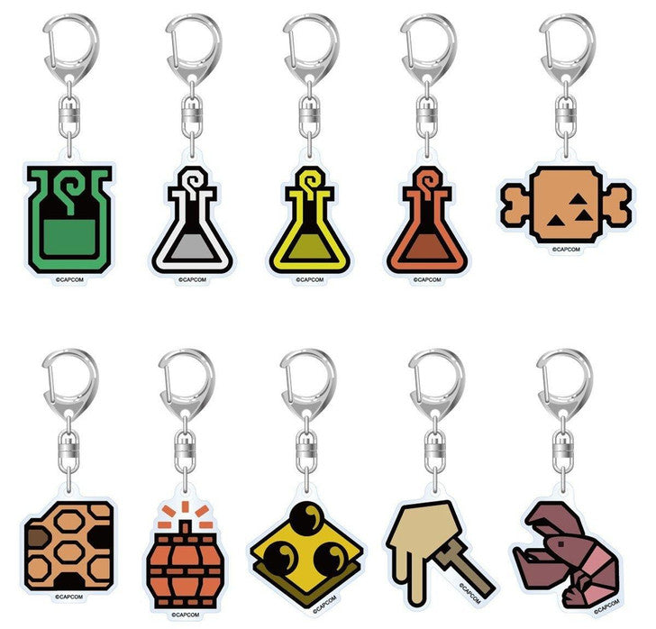 Monster Hunter Wilds Item icon Acrylic Keychain