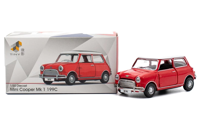 Tiny City Die-cast Model Car - Mini Cooper Mk 1 199C