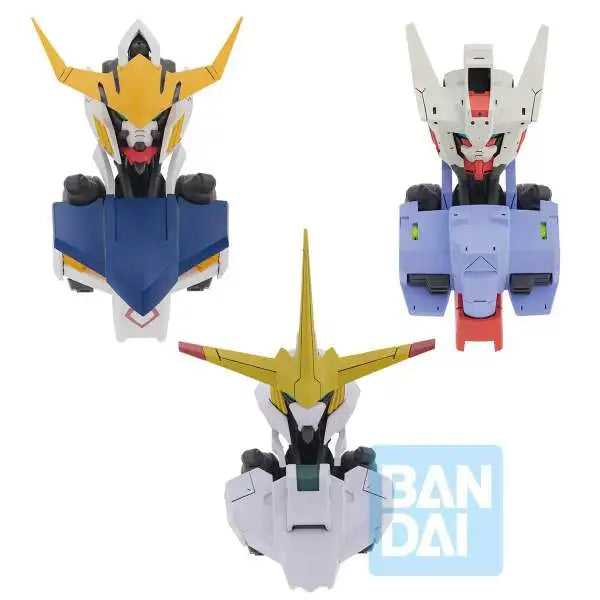 【LIMITED EDITION】Gundam MS Head Magnet  (Iron-Blooded Orphans) - 1 PC (3pcs per Full Set Box) (Ichibansho Zakka)