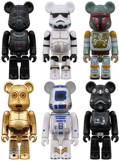 BE@RBRICK Chase Star Wars: 1 box 100% size