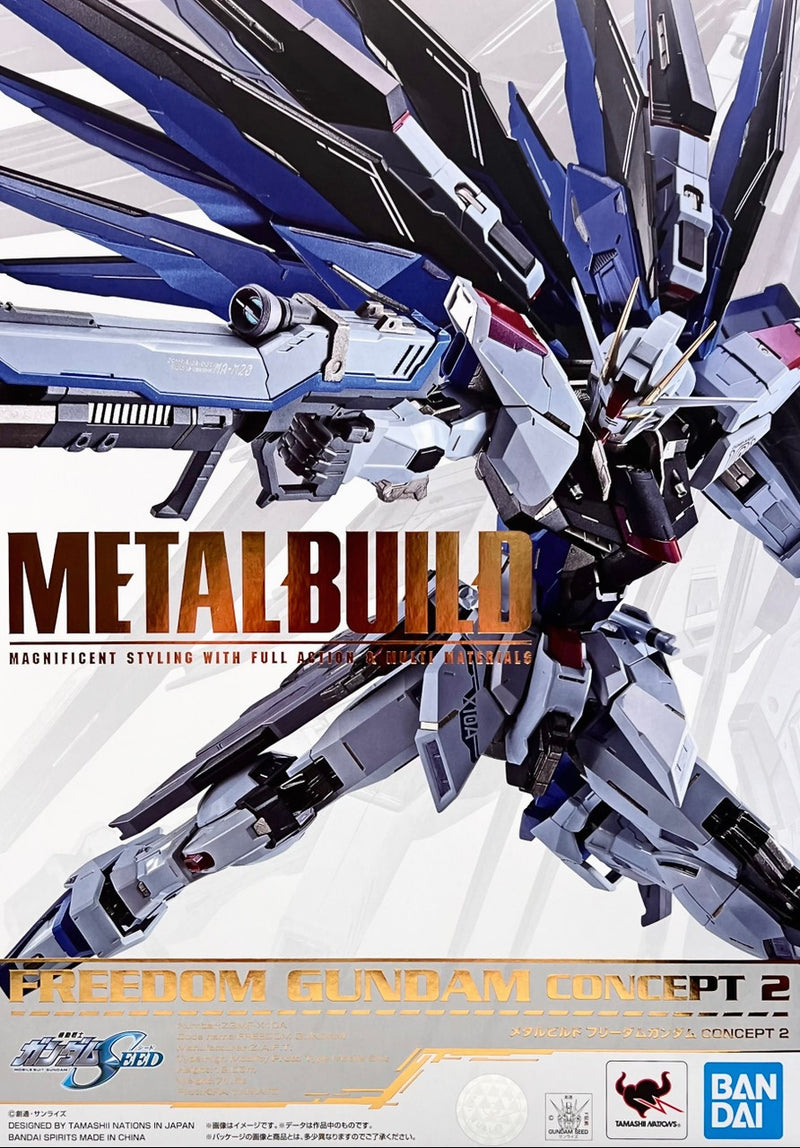 【LIMITED STOCK】METAL BUILD FREEDOM GUNDAM CONCEPT 2 "Mobile Suit Gundam SEED"
