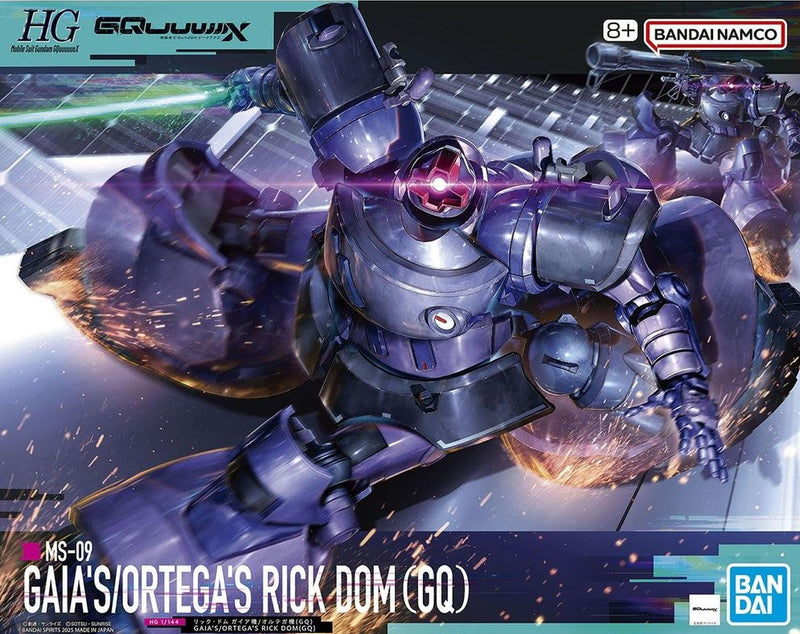 HG 1/144 GAIA’S/ORTEGA’S RICK DOM(GQ)