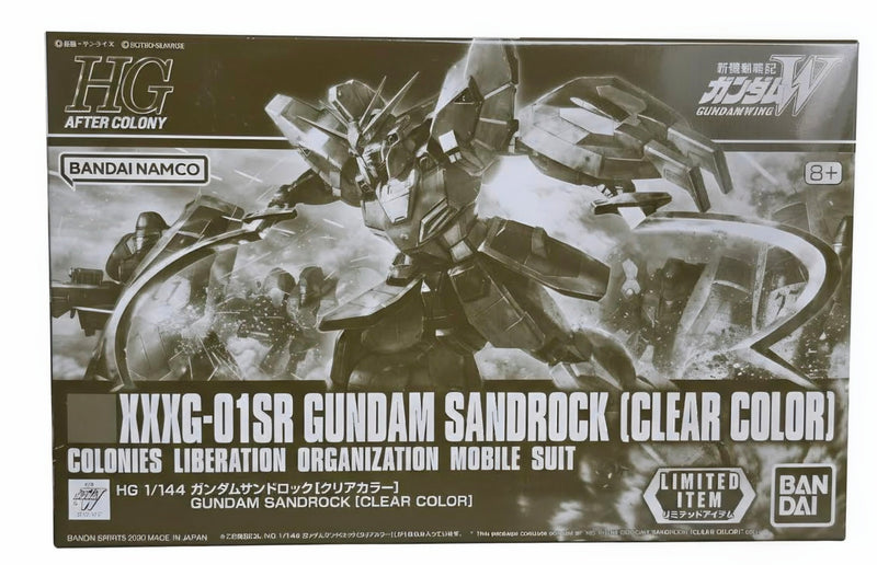 【LIMITED EDITION】 HG 1/144 GUNDAM SANDROCK [CLEAR COLOR]