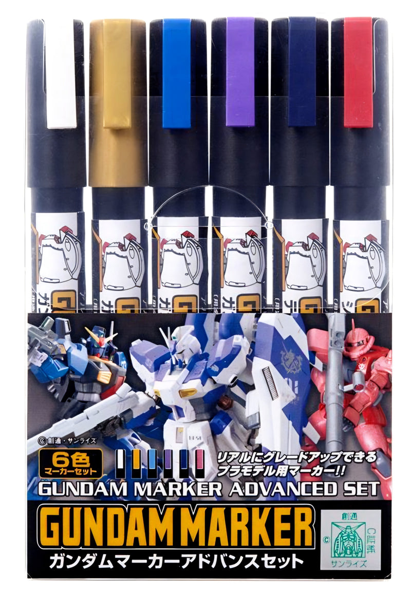 GUNDAM MARKER SET - GUNDAM MARKER ADVANCED SET