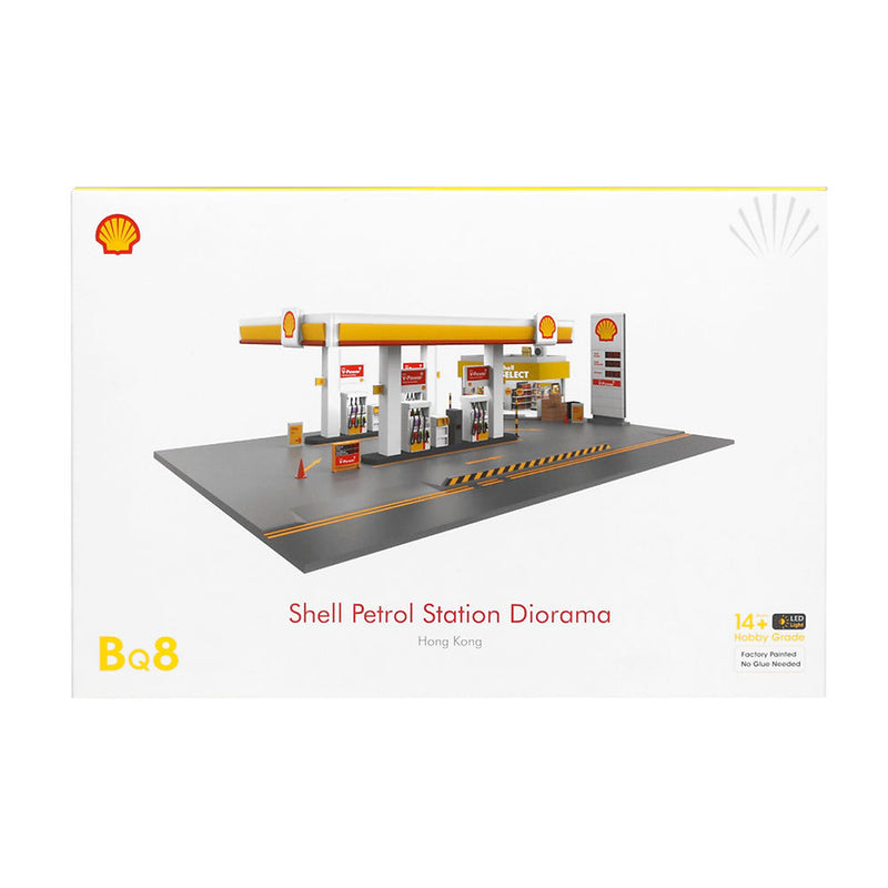 TinyQ - BQ08 Shell Hong Kong Petrol Station Diorama