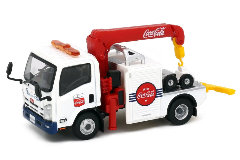 Tiny City Die-cast Model Car - Isuzu N Series Tow Truck Coca- Cola