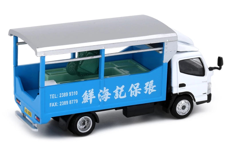 Tiny City Die-cast Model Car - Mitsubishi Fuso Canter Aquatic Products Truck