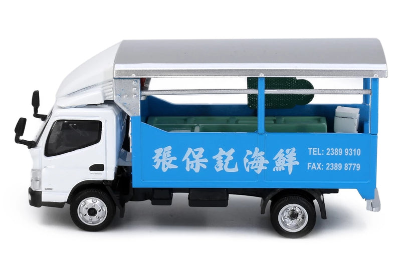 Tiny City Die-cast Model Car - Mitsubishi Fuso Canter Aquatic Products Truck
