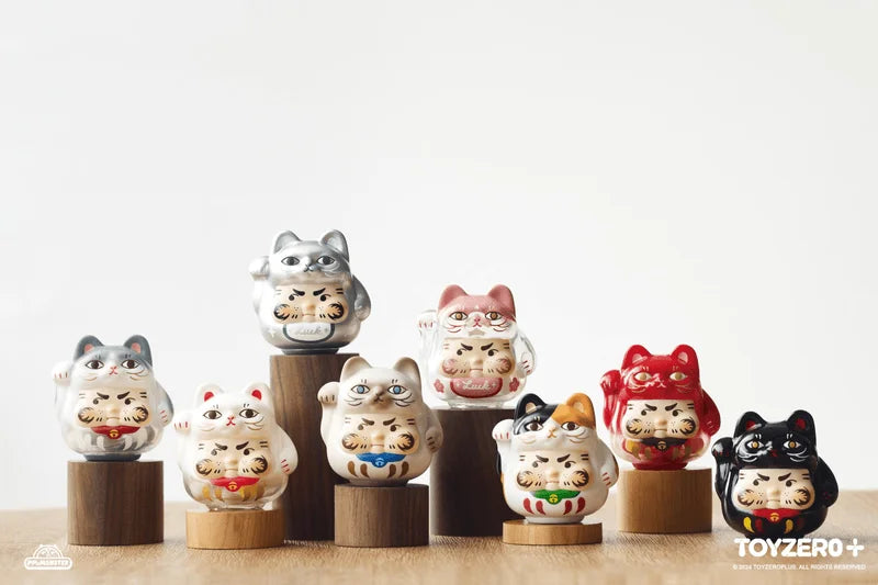 PP X MONSTER Lucky Kitten Daruma Blind Box
