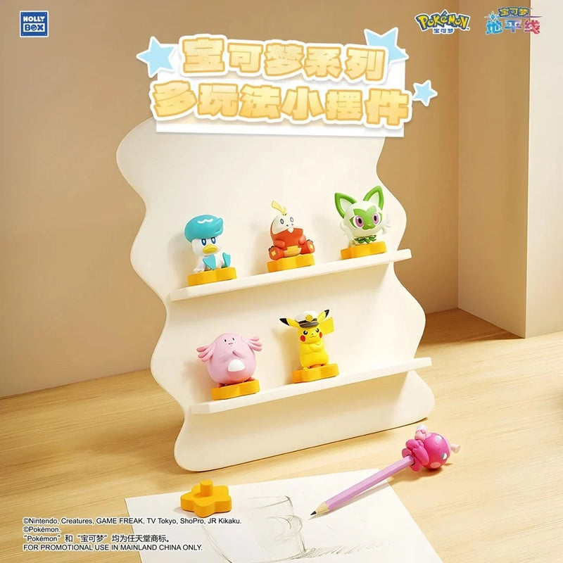 Pokémon Horizons Mini Figures Blind Box (Captain Pikachu & Paldea Starters)