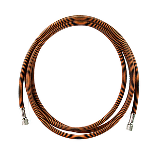 3M BLACK & ORANGE BRAIDED HOSE, 1/8 x 1/8