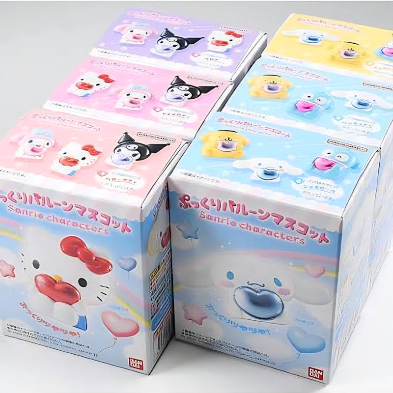Pukkuri Balloon Mascot Sanrio Characters, "Sanrio" (Box/10)