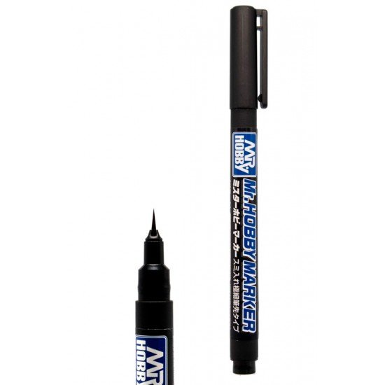 SUPER FINE TIP BRUSH PEN (BLACK)