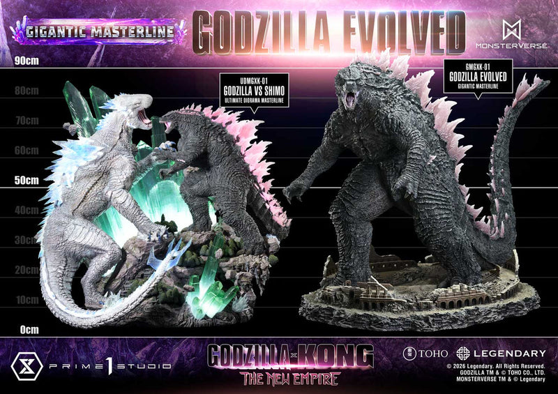 [[Pre-Order]] [ETA Q4 DEC] Gigantic Masterline Godzilla x Kong: The New Empire (Film) Godzilla Evolved Bonus Version
