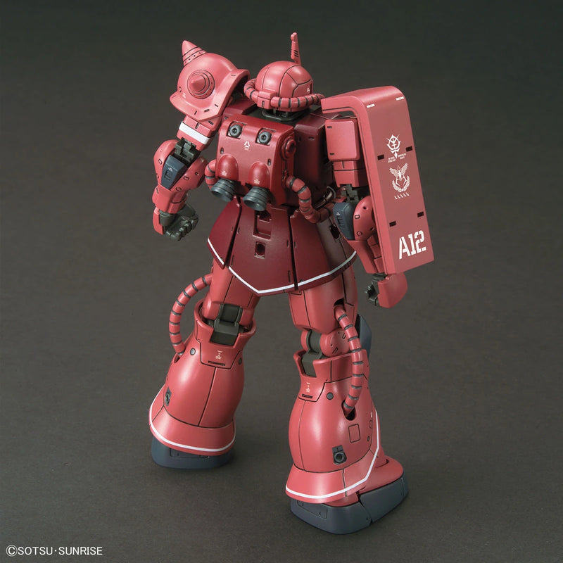 [[PRE-ORDER]] HG 1/144 MS-06S ZAKU III PRINCIPALITY OF ZEON CHAR AZNABLE'S MOBILE SUITS Red Comet Ver.