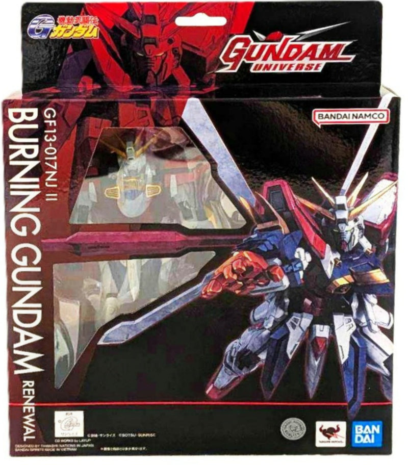GF13-017NJII BURNING GUNDAM RENEWAL Mobile Fighter G Gundam, TAMASHII NATIONS GUNDAM UNIVERSE