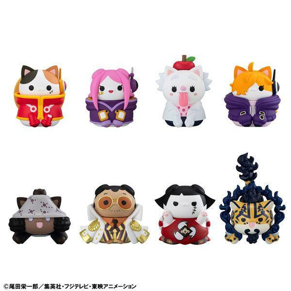 MEGA CAT PROJECT ONE PIECE Nyan Piece Nyan! Ver. Egghead - 1PC (8pc per Full Set box)