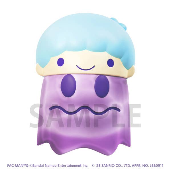 Pac-Man×Sanrio CharactersChibicollect Figure vol.2 Flocky Ver.  - 1 PC (6pcs per Full Set Box)