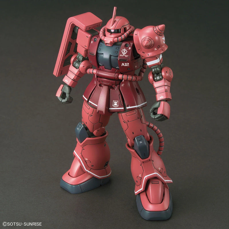 [[PRE-ORDER]] HG 1/144 MS-06S ZAKU III PRINCIPALITY OF ZEON CHAR AZNABLE'S MOBILE SUITS Red Comet Ver.