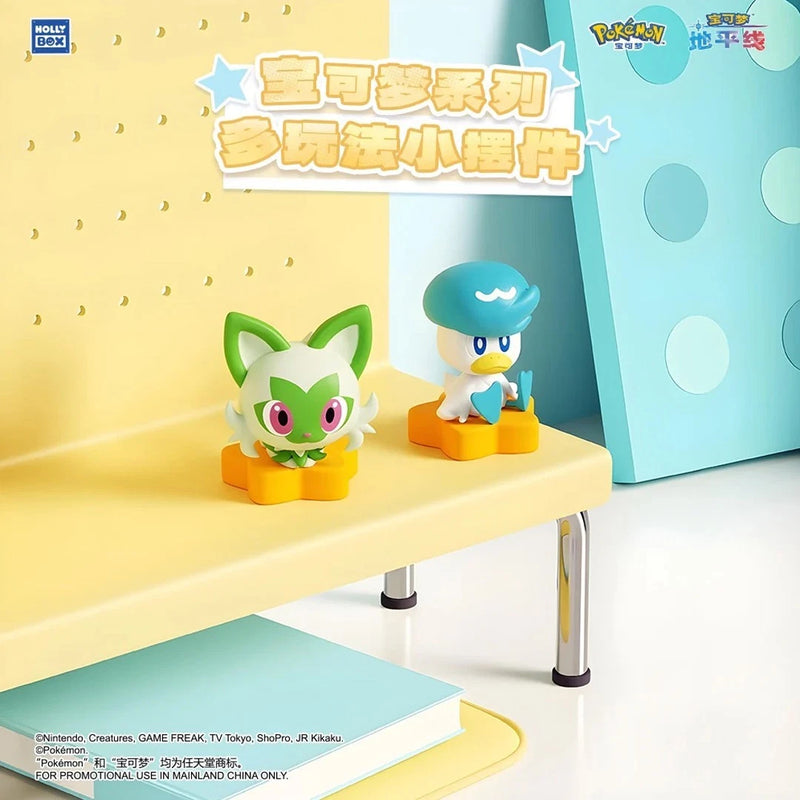 Pokémon Horizons Mini Figures Blind Box (Captain Pikachu & Paldea Starters)