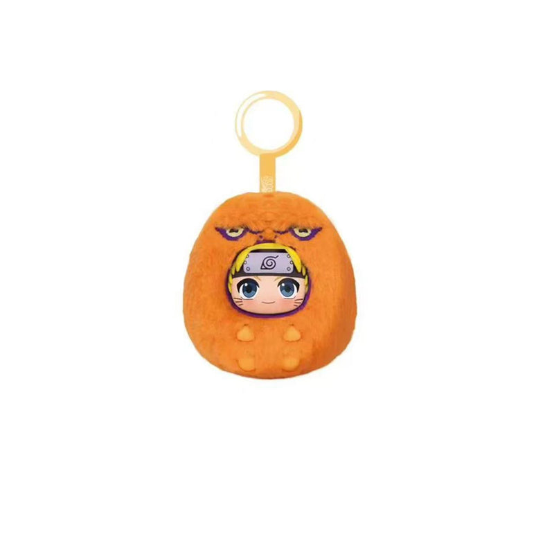 Naruto Cute Beast Party Puffy Party Series Plush Keychain Blind Box (1 pc)