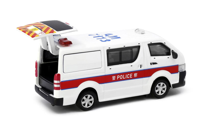 Tiny City 02 Die-cast Model Car - Toyota Hiace (Silver Wheel) (AM7113)