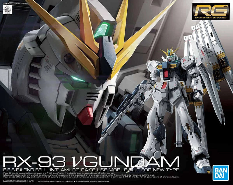 [[PRE-ORDER]] RG 1/144 #32 RX-93 Nu GUNDAM