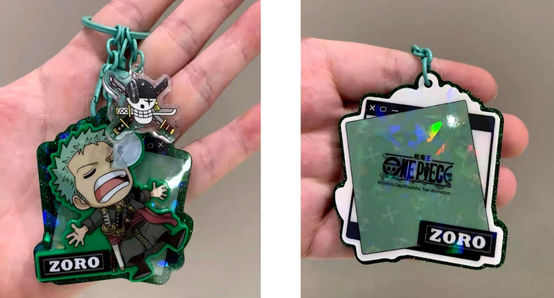One Piece Sleeping KeyChain