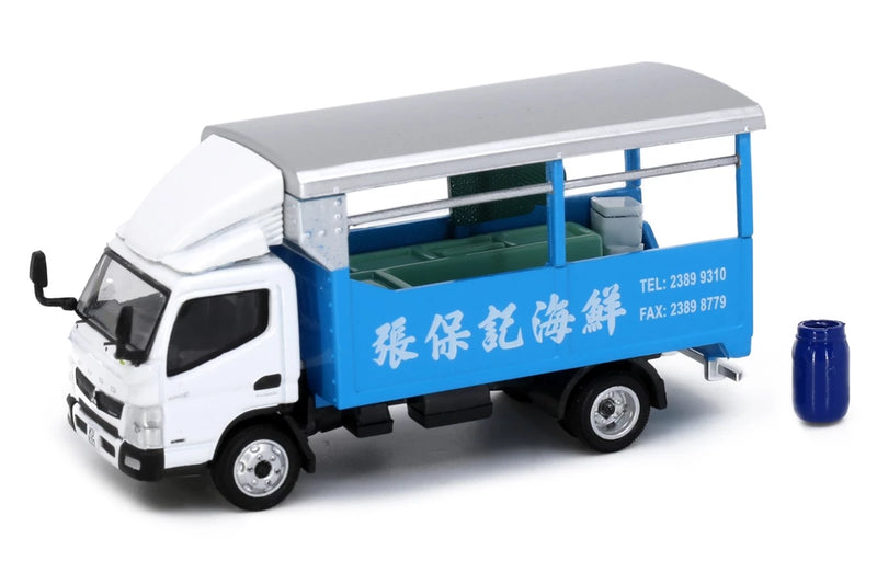 Tiny City Die-cast Model Car - Mitsubishi Fuso Canter Aquatic Products Truck