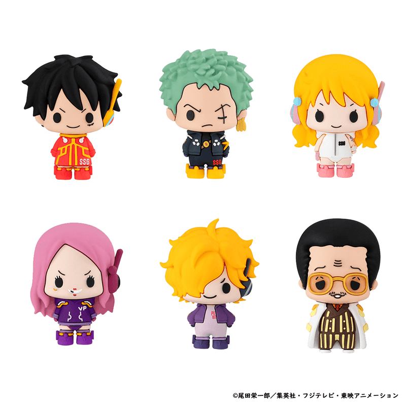 Chokorin Collection ONE PIECE Ver. Egghead set - 1 PC (6pcs per Full Set Box)