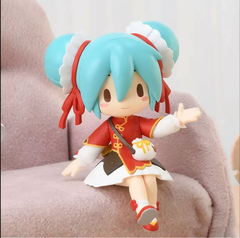 fuwa petit Hatsune Miku Series Perching Mini Figure Hatsune Miku Vol.2 (EX) [Pack of: 1 Chinatown, 1 Swimsuit]
