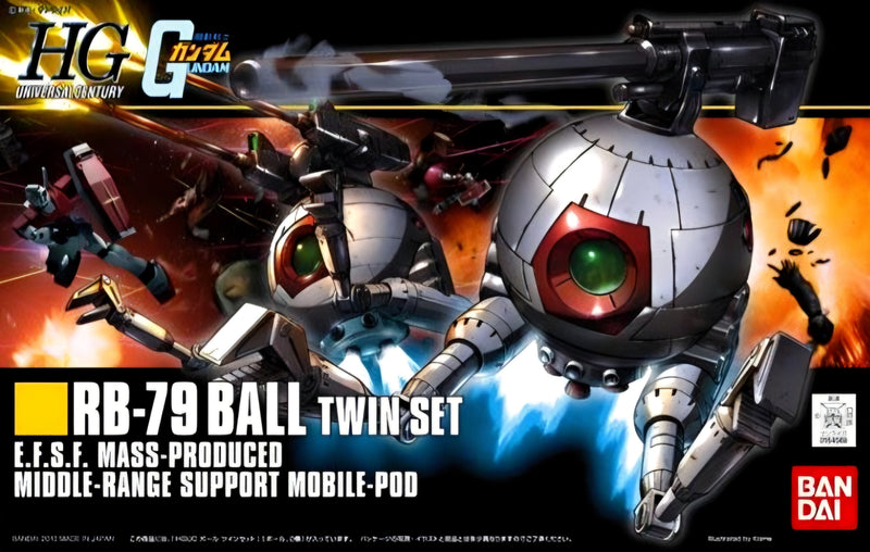 [[PRE-ORDER]] HGUC 1/144 #114 Ball Twin Set