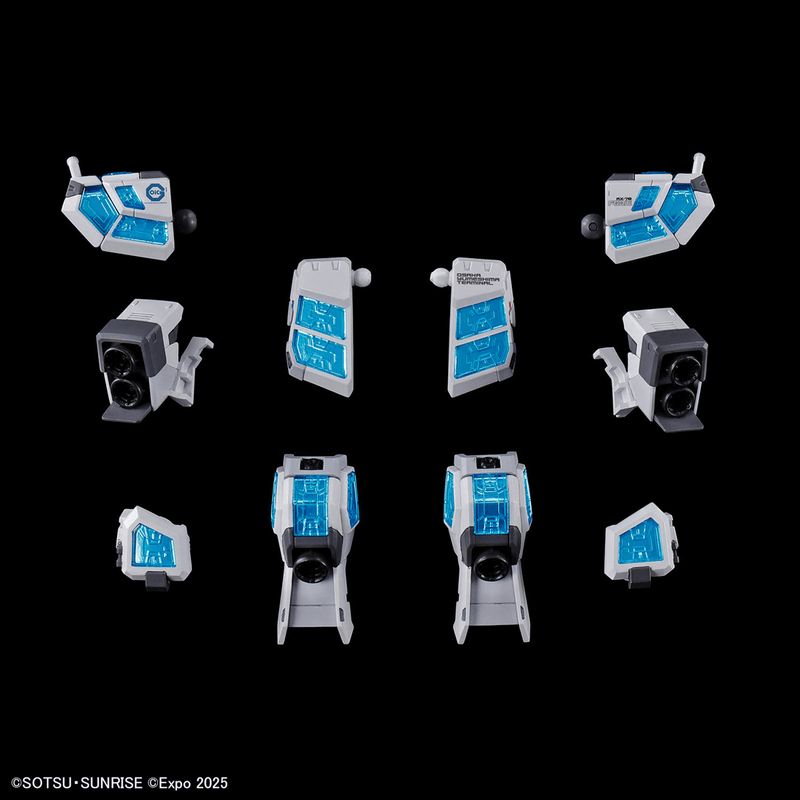 HG 1/144 RX-78F00/E GUNDAM EX-001 G.L.R.S.S. Feather UNIT