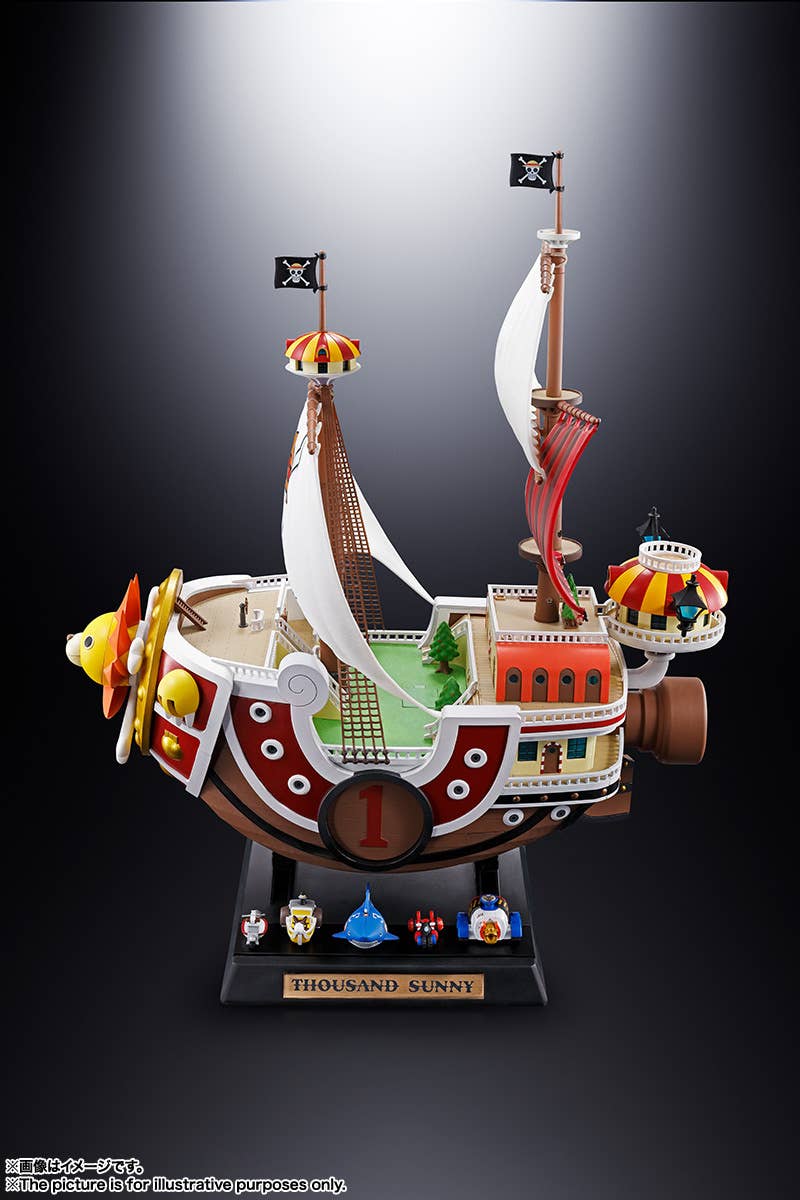 【LIMITED STOCK】Thousand Sunny "One Piece", TAMASHII NATIONS Chogokin