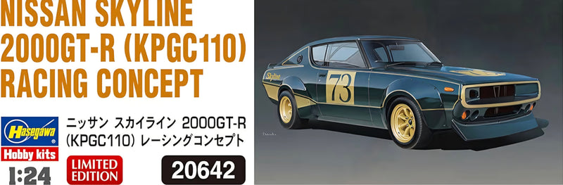1/24 NISSAN SKYLINE 2000GT-R (KPGC110) RACING CONCEPT