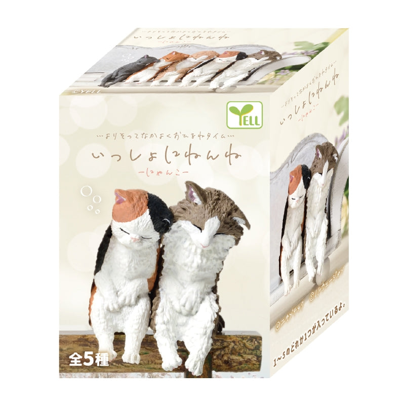 【Limited Stock - Online Only】Let's Sleep Together Cats Blind Box - 1 PC (10 pcs per Full Set Box)