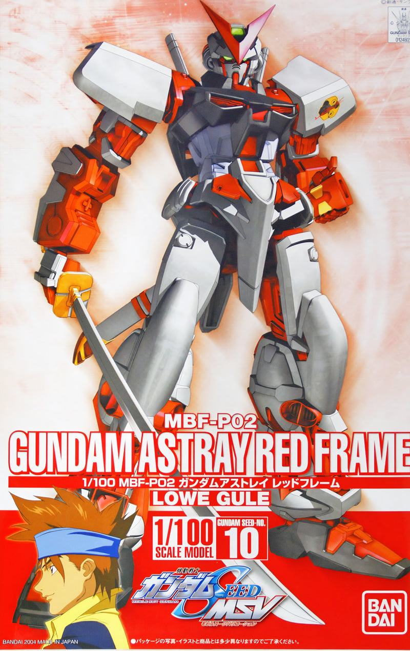 [[PRE-ORDER]] HG 1/100 #10 Gundam Astray Red Frame