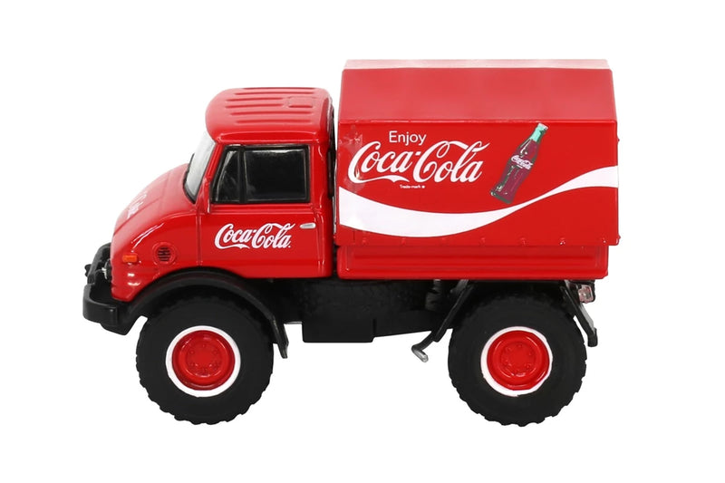 SCHUCO x TINY 1/64 UNIMOG 406 "COCA COLA"