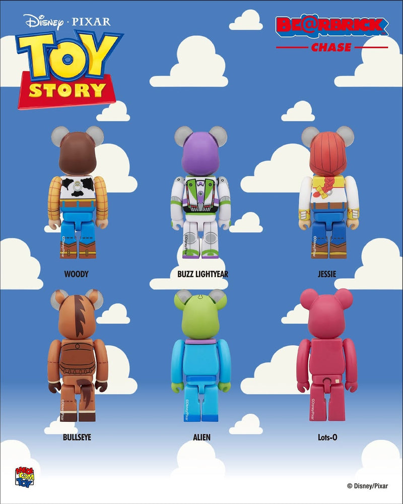 BE@RBRICK Chase Toy Story: 1 pc 100% size