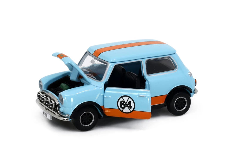 Tiny City Die-cast Model Car - Mini Cooper Mk 1 Arctic Blue (64)
