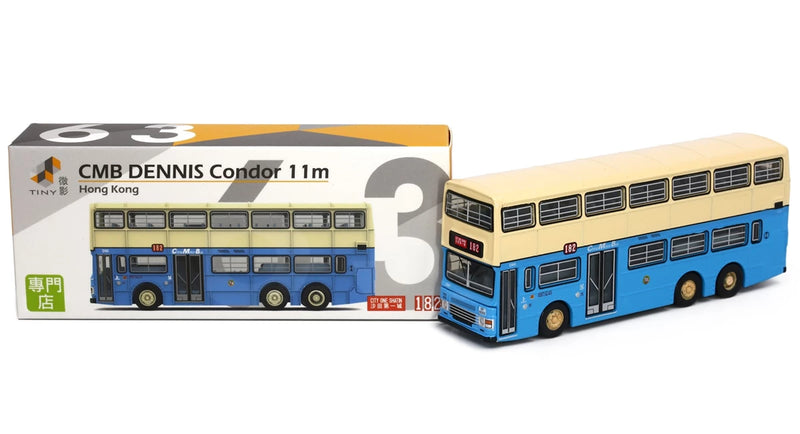 Tiny City 63 Die-cast Model Car - CMB DENNIS Condor 11m non air-cond (619)