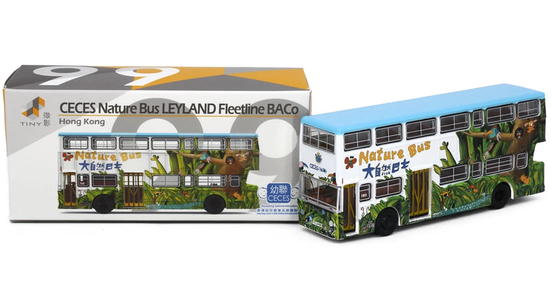 Tiny City Die-cast Model Car - LEYLAND Fleetline BACo Nature Bus