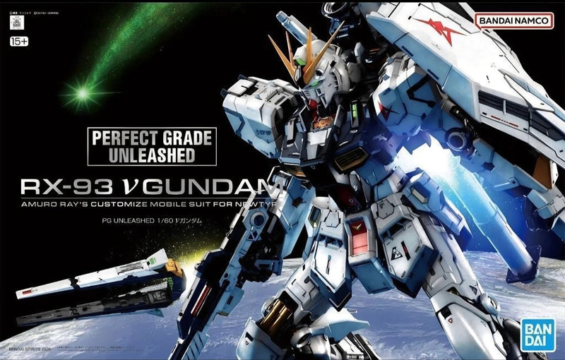 (🌟 Last One Available In Store!🌟) PG UNLEASHED 1/60 RX-93 Nu Gundam *****In-Store Purchase or Pickup ONLY*****