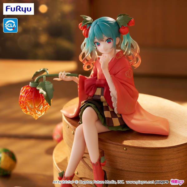 Hatsune Miku Noodle Stopper Figure -Flower Fairy Winter Cherry-